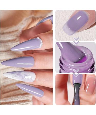 3 Color Nail Polish Set Quick Dry & Long Lasting Nail Varnish Pastel Gel Nail Polish Non-Toxic Water Based Nail Polish Nature No Need UV Nail Paint For Diy Nail Art (Style C) - Buy Online on GoSupps.com