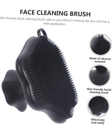Angoily Silicone Facial Scrubber Facial Cleansing Brush Scrubber Exfoliating Facial Brush Face Scrubber Exfoliator Face Cleansing Brush Scrubber Exfoliating Brush Soft Fur Silica Gel - Buy Online on GoSupps.com