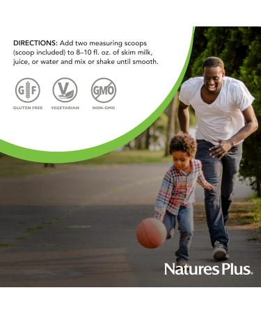 NaturesPlus Source of Life Energy Shake - 5 lbs Vegetarian Drink Mix - Granola Flavor - Multivitamin Mineral & Protein Powder - Whole Food Meal Replacement - Non-GMO Gluten-Free - 58 Servings 5 Pound (Pack of 1) - Buy Online on GoSupps.com