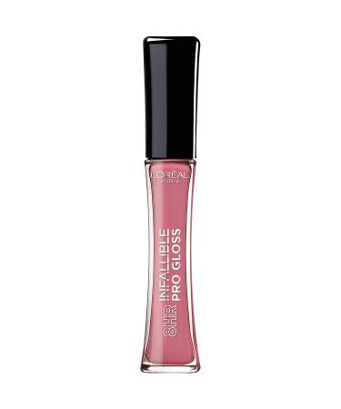 L'Oreal Paris Infallible 8 Hour Hydrating Lip Gloss Nightfall Rose 0.5 oz - Long-Lasting Lip Color for Hydration (Pack of 1) - Buy Online on GoSupps.com