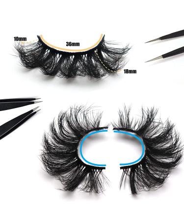 Fyonas 20MM Super Fluffy Dramatic False Eyelashes - 7 Pairs Set for Cosplay & Punk Looks - Buy Online on GoSupps.com