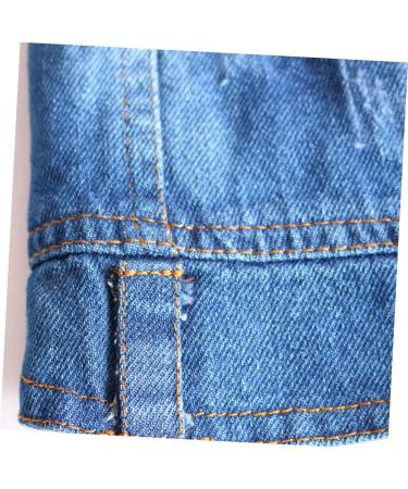 Iplusmile Red Denim Dog Vest - Summer & Spring Pet Costume & Accessories for XL Dogs | Fashionable Party Outfit - Buy Online on GoSupps.com