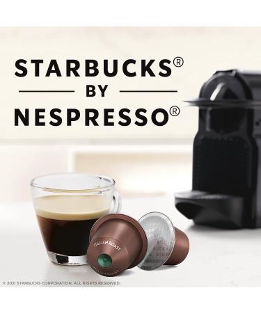 Starbucks by Nespresso Italian Roast Coffee - 50 Count Capsules | Dark Roast, Original Line Compatible - Buy Online on GoSupps.com