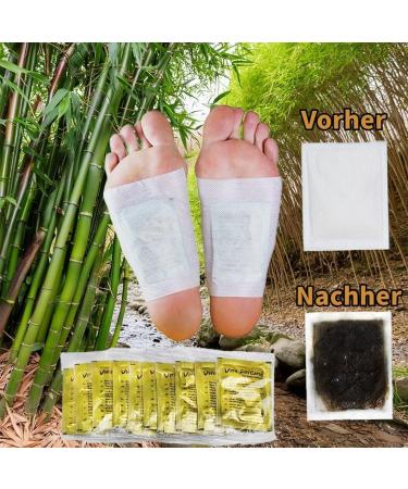 100 x Vita Patchy Vital Plaster Gold - High-Quality Tourmaline Foot Pads & Bamboo Plaster - Best International Shipping - Buy Online on GoSupps.com