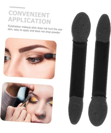 FOMIYES 50pcs Sponges Makeup Sponge Bulk Brush Eyeshadow Cleaning Brush Sponge Head Makeup Set Miss Size 2 Black - Buy Online on GoSupps.com