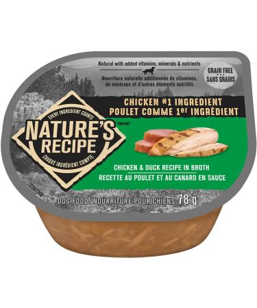 Nature s Recipe Chicken Chicken & Duck Chicken & Venison Wet Dog Food Variety Pack 936 g 12 pk Variety Pack 936 g (Pack of 1) - Buy Online on GoSupps.com