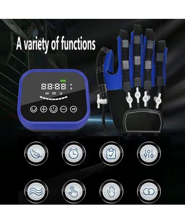 Rehabilitation Robotic Gloves Hand Finger Training Stroke Hand Splint Mirror Mode LCD Screen Display with Single Finger Training B-Left Hand L Hand L - Buy Online on GoSupps.com