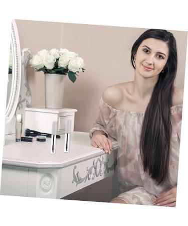 POPETPOP 10pcs Eyelash Tube Eyelash Brush Mascara Bottle Clear Empty Eyelash Cream Bottle Round Tubing - Buy Online on GoSupps.com