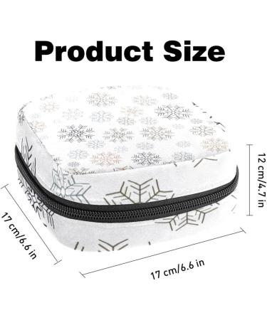 Women's Portable Snowflake Binding Storage Bags for Menstrual Products & Bandages | Multi-Colored Organizer for School & Office - Buy Online on GoSupps.com