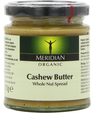 Meridian Cashew Butter Smooth Organic 1 X 170G - Buy Online on GoSupps.com