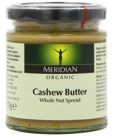 Meridian Cashew Butter Smooth Organic 1 X 170G