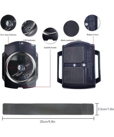 Snore Reduction Wristband | Comfortable Bracelet Design | Effective Gentle Stimulation | Universal Use - Buy Online on GoSupps.com