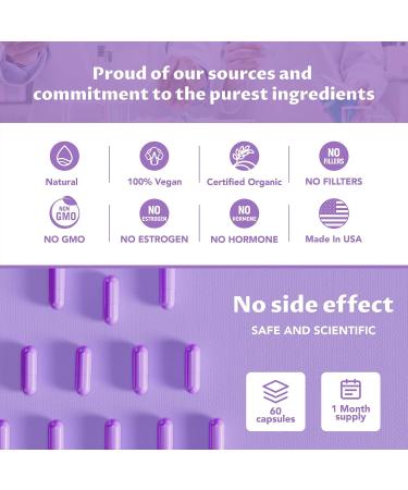 Vaginal Moisturizer Capsules - Kacip Fatimah & Manjakni for Muscle Tone | Vegan USA Made - 60 Capsules - Buy Online on GoSupps.com