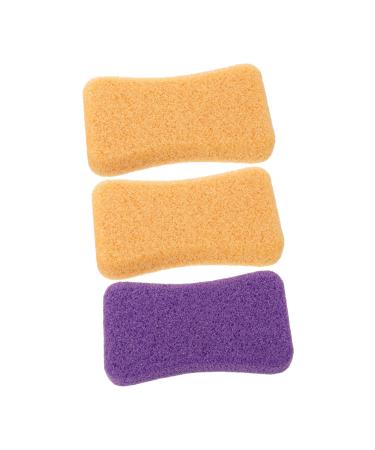 FRCOLOR Grinding Foot Tool Foot rubbing Stone Foot Stone Foot Scrub Body scrubbers feet Pumice Block Foot Pumices Foot Exfoliation Pumice for feet Natural pomes Metal Foot Heel