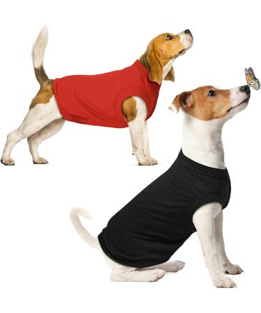 8-Piece Dog T-Shirt Set for Medium Dogs - Summer Breathable Cotton Pet Clothes - Buy Online on GoSupps.com