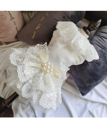 Shop Cute Dog Dresses with Bowknot | Lace Tutu Skirts for Puppies & Cats - Perfect for Weddings & Parties - Buy Online on GoSupps.com