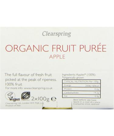 Clearspring Fruit Compote 2 x 100 g Pack of 12 - Buy Online on GoSupps.com
