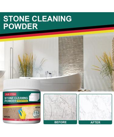 Marble Stain Remover | 4.22oz Bathroom Tile Cleaner - Environmentally Friendly Countertop Stain Remover for Limestone - Buy Online on GoSupps.com