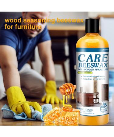 Furniture Polish | Natural Traditional Beeswax Polish - for Wood Doors Tables Chairs Cabinets Waterproof & Repair Wood Restorer for Hardwood Floor Real Wood - Buy Online on GoSupps.com