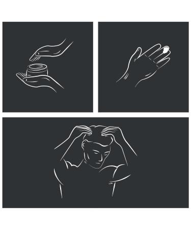 Dove Men+Care Styling Aid Sculpting Hair Paste 3-Pack - Medium Hold for Textured, Matte Finish - 1.75 oz - Buy Online on GoSupps.com