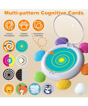 Echocube Suction Toy for Babies | Rotating Sensor & Gyroscope Fidget Spinner | Early Education & Swimming Toys for Kids - Buy Online on GoSupps.com