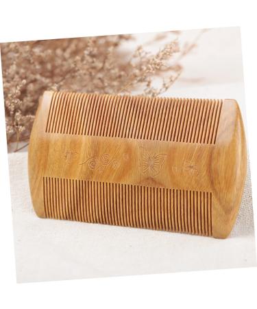 Frcolor Sandalwood Beard Comb Set - 4 Piece Green Mustache & Beard Grooming Kit for Men - Durable Metal & Wooden Comb for Fur Care - Buy Online on GoSupps.com