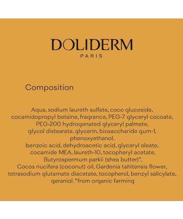 Doliderm Paris - Creamy Shower Gel 33.8 Fl Oz (Mono Flower) - Buy Online on GoSupps.com