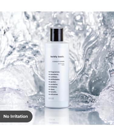 Fragrance Free Conditioner - Gentle & Unscented Dermatologist Tested Sulfate Free Paraben Free Gluten Free Hypoallergenic for Sensitive Skin & Hair - Buy Online on GoSupps.com
