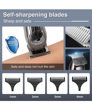 Pritech Rechargeable Hair Clipper and Trimmer for Men - Cordless Grooming Set with Electric Razor and Body Hair Finishing Trimmers - Buy Online on GoSupps.com