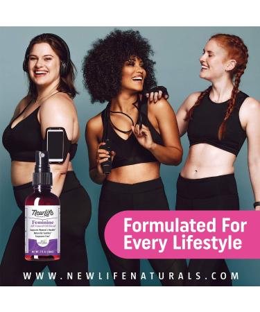 NewLife Naturals Boric Acid Suppositories 600mg with Intimate Feminine Spray - All Natural pH Balance for Women | Made in USA - Buy Online on GoSupps.com