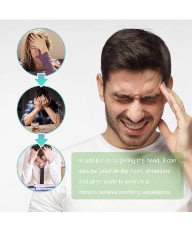 Migraine & Headache Relief Essential Roll-On Oil | Natural Aromatherapy with Peppermint Lavender & Rosemary | Better Sleep | 10 ml - Buy Online on GoSupps.com