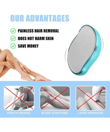 Crystal Hair Eraser - Painless Hair Removal Tool for Women and Men - Buy Online on GoSupps.com