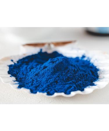 Food to Live Blue Spirulina Powder 4 Ounces Pure Raw Blue-Green Algae Extract Kosher Vegan Non-Irradiated Rich in Phycocyanin Great for Juices Smoothies Shakes Drinks and Food Coloring 4 Ounce (Pack of 1) - Buy Online on GoSupps.com