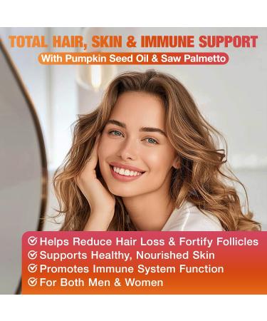 Yikecao Pumpkin Seed Oil Gummies Pumpkin Seed Oil Supplement with Saw Palmetto for Hair Growth Youthful Skin & Prostate Health Non-GMO Gluten Free Vegan Sugar Free Raspberry Flavor 60 Count - Buy Online on GoSupps.com