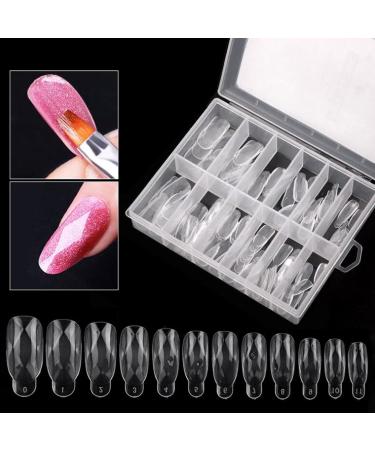 120pcs Dual Forms Fingernail Tips Diamond Shape Manicure for Home Use - Buy Online on GoSupps.com