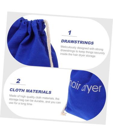 NOLITOY 3 Pcs Hair Dryer Storage Bag Hair Blow Dryer Clothes Storage Bag Multifunctional Bag Make up Travel - Buy Online on GoSupps.com