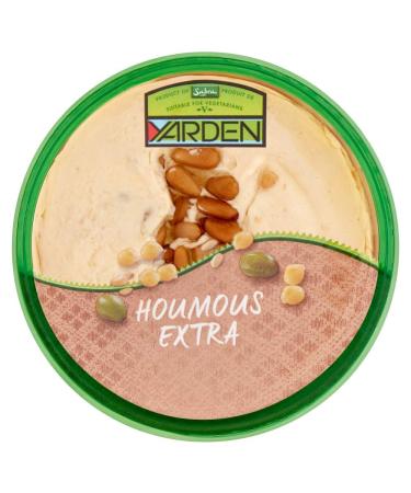 Yarden Extra hummus with pine nuts with olive oil and chickpeas - 250g tray