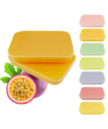 Isabellenails paraffin wax with 13 fragrances |Paraffin Wax Heating Bath Paraffin wax blocks for hands and feet dry skin stiff muscles - 2x500 ml (maracuja)