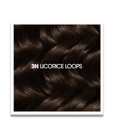 All About Curls 3N Licorice Loops Hair Color - Dark Brown Permanent Dye for Curly Hair | 100% Grey Coverage & Nourishing Serum - Buy Online on GoSupps.com