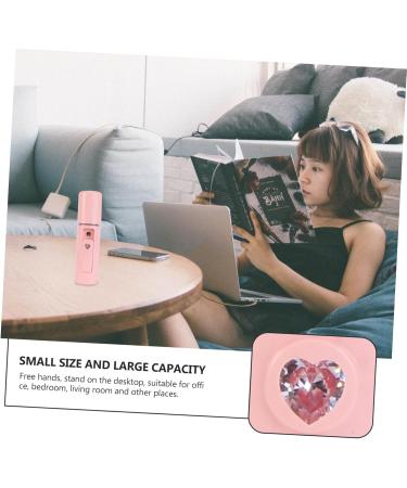 VINTORKY 1pc Humidifier Face Steamer Mini USB Handheld Spray Device Face Sprayer Mini Face Steamer Abs Pink - Buy Online on GoSupps.com