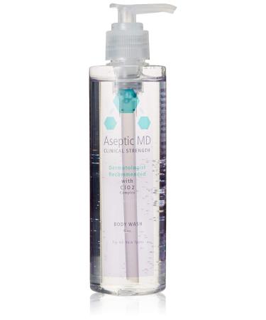 Aseptic MD Body Wash  Exclusive ClO2 Formula  Gentle  Hypoallergenic  Fragrance-free  For All Skin Types  Dermatologist-Recommended Chlorine Dioxide Complex Body Cleanser 8.0 oz