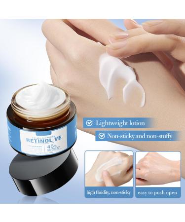 Cr me anti-rides au r tinol pour le visage - 60 g - Cr me hydratante pour le visage - Apaise et att nue les rides - Cr me anti-rides facile p n trer - Pour le cou et le d colet  - Buy Online on GoSupps.com