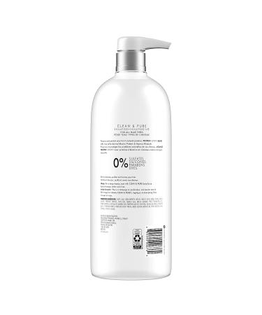 Nexxus Clean and Pure Clarifying Shampoo 33.8 oz - ProteinFusion, Silicone-Free, Paraben-Free - Buy Online on GoSupps.com