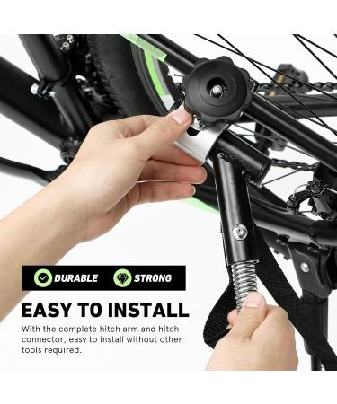 Vosarea Universal Bike Pendant Hitch | Quick Release Adapter for Child & Pet Cargo Trailers - Buy Online on GoSupps.com
