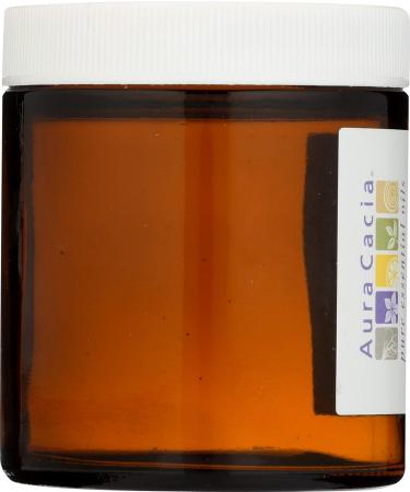 Aura Cacia Amber Wide Mouth Jar 4 Ounce - Buy Online on GoSupps.com
