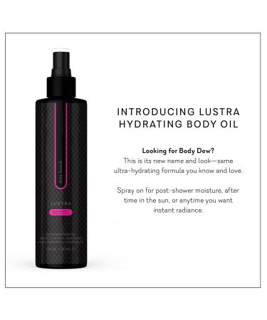 Pure Romance Lustra Hydrating Body Oil Dirty French Scent 7 fl oz Coconut Jojoba Avocado Oils for Moisturized Skin Lustra Dirty French - Buy Online on GoSupps.com