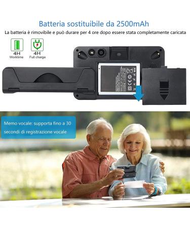 Portable Digital Video Magnifier Battery 5.0 Inch Magnifier Support Line Digital Reading (Excluding Digital Video Magnifier) - Buy Online on GoSupps.com