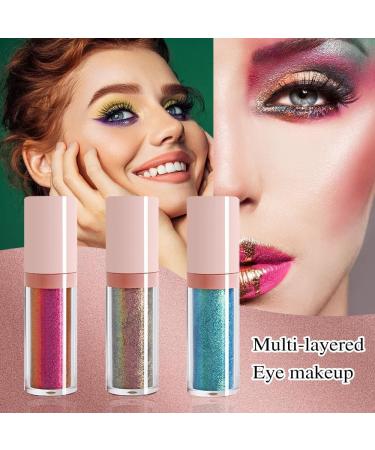 Derivtae Chameleon Liquid Eyeshadow Chameleon Liquid Eyeshadow Set Multichrome Liquid Eyeshadow Liquid Eyeshadow Glitter Eyeshadow Sparkling Shimmer Eye Shadow - Buy Online on GoSupps.com