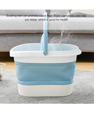 Bain de Pieds Bain de Pieds contr l au Toucher Massage Portable Trempage des Pieds pour Laver les Pieds (BLUE) - Buy Online on GoSupps.com