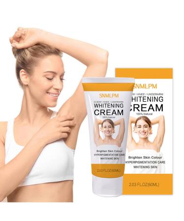 Dark Spot Corrector, Whitening Cream for Underarms, Neck, Armpits, Elbows, Knees, Intimate Areas, Long Lasting Hydration and Even Skin Tone